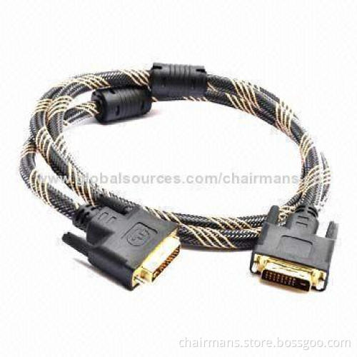 Golden Plated 24+1 DVI to DVI Cable, 1.5-50m Length